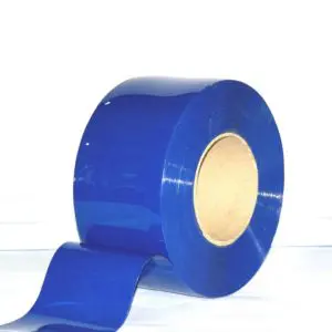 Bulk Rolls - Opaque Blue Flat 200mm X 2mm, 50m